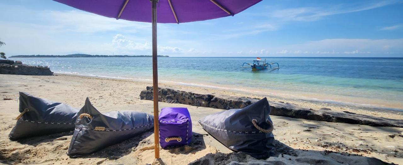 Purple Beach - Maithelia - Gili Air Esterno foto